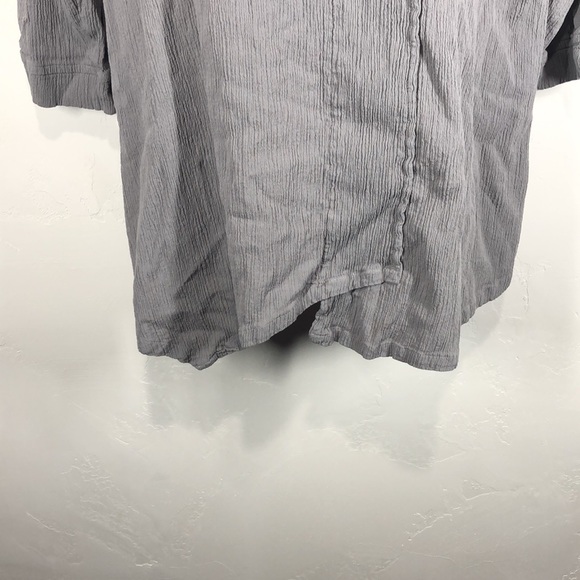 Focus Casual Life gray blouse size large - Picture 4 of 12